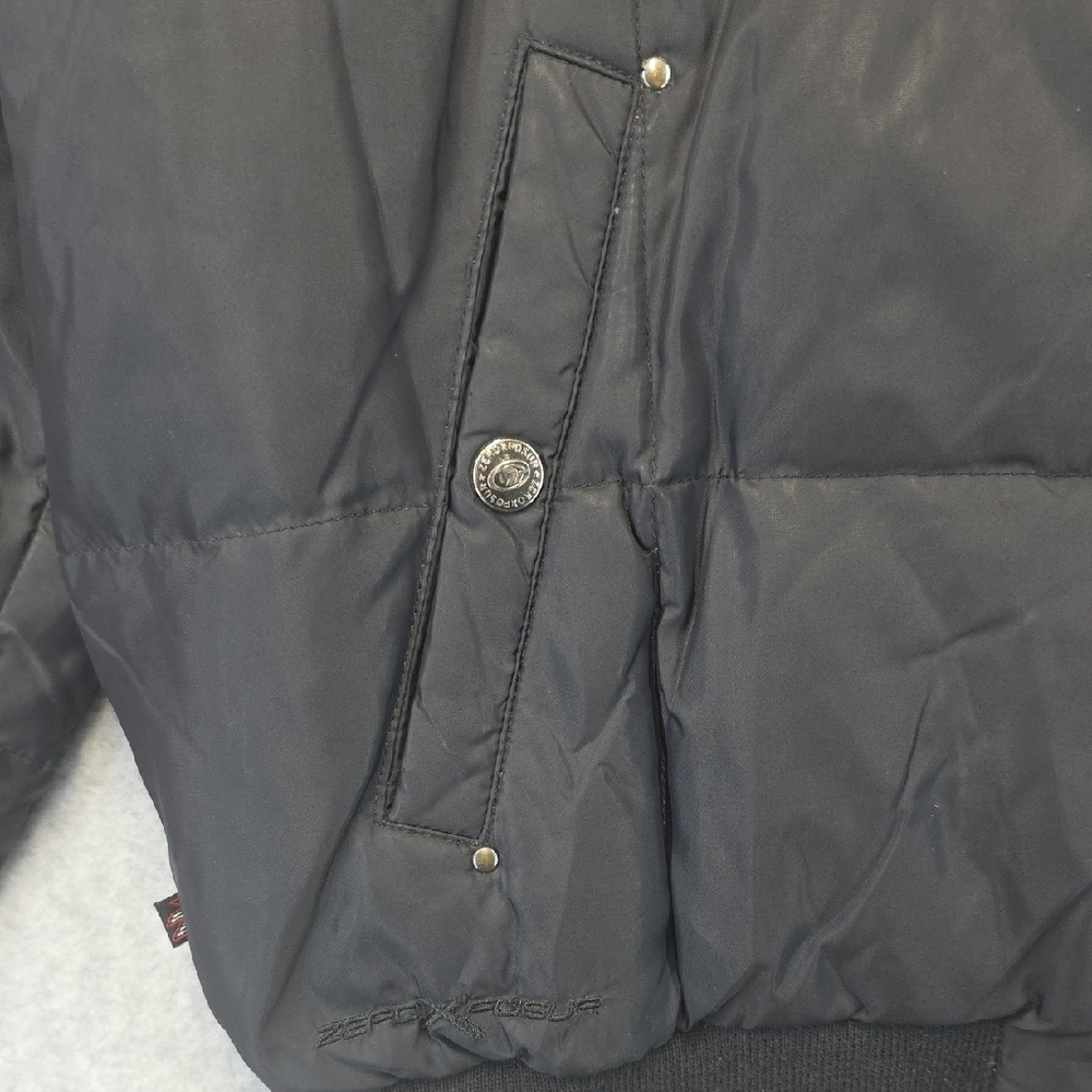 ZeroXposur Black Puffer Jacket Insulated Zip Coat Men’s L - Picture 5 of 11